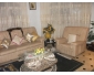 salon simili cuir 5 pl + table + les coussin 2