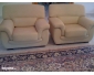 Salon cuir blanc 2
