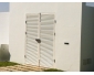 Porte et fenêtre en fer forgé en bon état 3