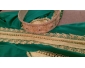 Caftan vert avec ceinture fait au Maroc