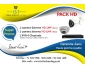 Kit deux cameras de surveillance «Ideal Vision» HD 720 P