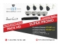 Kit de huit  cameras de surveillance « Ideal Vision » HD  720 P