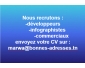Recrutement dans une société de développement et de communication