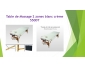 Table de massage pliante