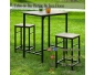 Table de bar bristol by jana home 2
